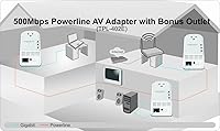 TRENDnet TPL-402E 500 Mbps Powerline AV Adapter — image 6