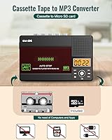 SEMIER Small Cassette Tape Player MP3 Converter with SD Card — image 3