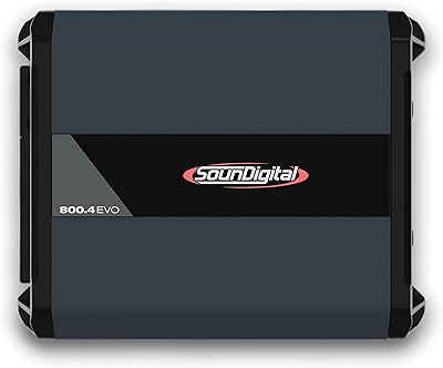 SounDigital 800.4 EVO 4.0 Car Full Range Amplifier