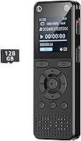 Holyask 128GB Digital Voice Recorder — image 1