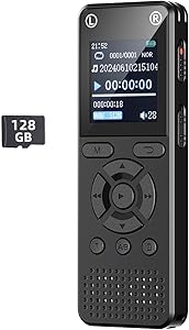 Holyask 128GB Digital Voice Recorder Review