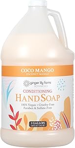 Ginger Lily Farms Botanicals Coco Mango All-Purpose Liquid Hand Soap Refill, 1 Gallon Review