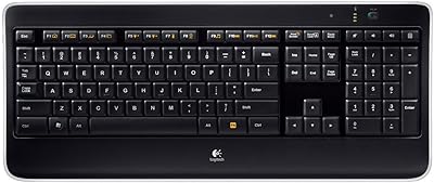 Logitech Wireless Illuminated Keyboard K800