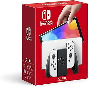 Nintendo Switch OLED Model w/White Joy-Con