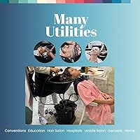 Dompel Portable Shampoo Bowl, Dual-Basin — image 3