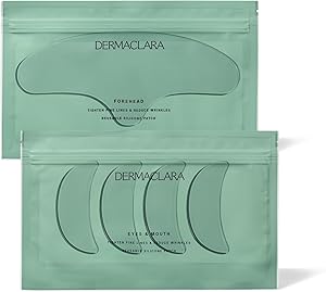 Dermaclara Silicone Facial Patches - Anti-Wrinkle Patches for Frown, Smile Lines & Forehead Review