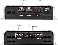 Taramp's DS 2000x4 4-Channel Car Audio Amplifier — image 9