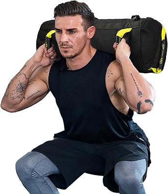 Taeku Fitness Sandbag with Handles, Heavy Duty Workout Sand Bag (Large)