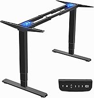 VIVO DESK-EV02RB Electric Sit Stand Desk Frame — image 1