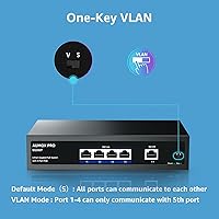 AUMOX PRO SG305P 5-Port Gigabit PoE Switch — image 6