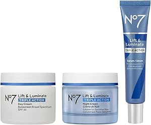 No7 Lift & Luminate Triple Action Skincare Set Review