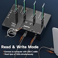 MAIWO M.2 NVMe SSD Cloner Duplicator 4 Bay Docking Station — image 5