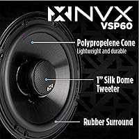 NVX VSP60 6″ Premium Car Speakers — image 2