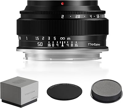 TTArtisan 50mm f2 Manual Focus Lens for L Mount Cameras