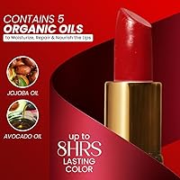 Essence of Argan Deep Moisturizing Red Lipstick Roses R Red — image 3