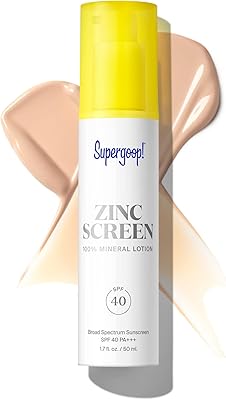 Supergoop! Zincscreen SPF 40 Mineral Face Lotion 1.7oz
