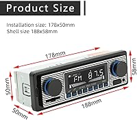 Plixify SWM5513 7″ Single Din Car Radio — image 4