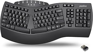 Perixx Periboard-612B Wireless Ergonomic Split Keyboard Review