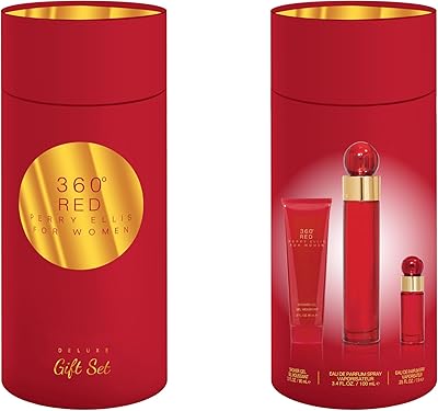 Perry Ellis 360° Red for Women 3-Piece Gift Set