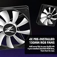 Zalman i3 ARGB Vision ATX Mid Tower Gaming PC Case — image 4