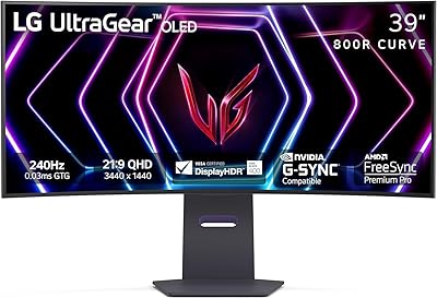 LG 39GS95QE Ultragear OLED Curved Gaming Monitor 39-inch