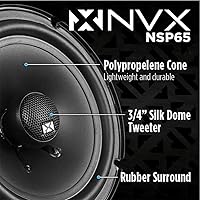 NVX NSP65 6.5″ Car Speakers — image 2