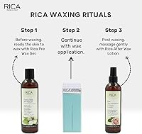 Rica Aloe Vera Roll-On Wax Kit (Set of 2 Refill Wax) 100mL — image 7