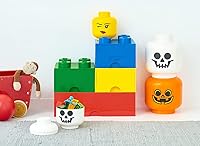 LEGO Iconic Storage Head Large, Green Skeleton — image 5