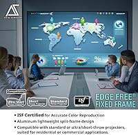 Akia Screens 125-inch Edge Free Fixed Frame Projector Screen — image 5