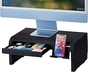 Bostitch Konnect Adjustable Monitor Riser with Drawer & Phone Holder Review