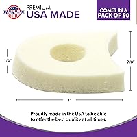 Mars Wellness Premium Foam Toe Separators for Corns, Blisters, and Hammer Toe Relief – 1/4 Inch, 100 Pack — image 4