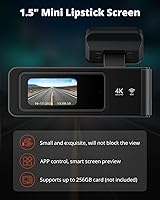Kingslim E4 4K Dash Cam Front and Rear — image 6