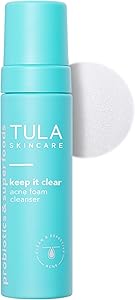 TULA Skin Care Keep It Clear Acne Foam Cleanser 6.3oz Review