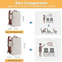 Taygeer Backpack for Women with Laptop Compartment and Shoe Pouch — image 6