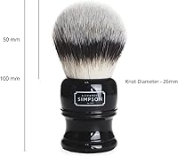 Simpson Trafalgar 3 Black Shaving Brush — image 3