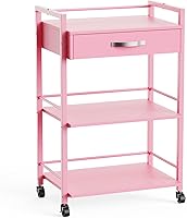 Mefeir Salon Trolley Cart Pink — image 1