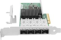 Euqvos PCIe Ethernet Network Card X710-DA4 10Gb 4 Port SFP+ — image 3