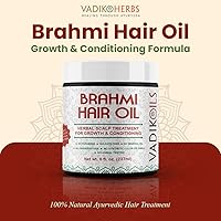 Vadik Herbs Brahmi Hair Oil 8oz — image 2