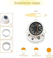 CUMCITIN 1080P Analog CCTV Camera — image 4