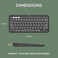 Logitech Pebble Keys 2 K380s Bluetooth Keyboard — image 2