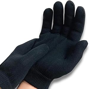 NatraCure Black Hydrating Gel Moisturizing Gloves Review