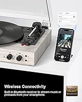 TANLANIN TE-003GW Vintage Bluetooth Turntable — image 7