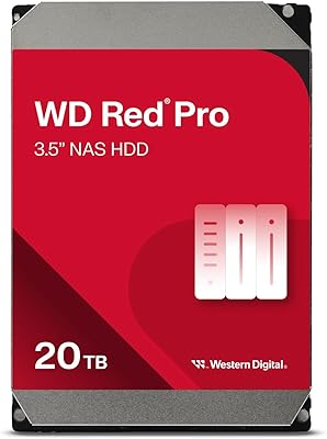 Western Digital 20TB WD Red Pro NAS Hard Drive