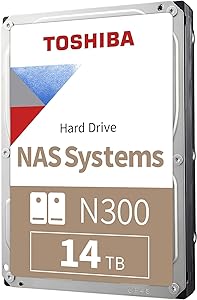 Toshiba N300 14TB NAS Internal Hard Drive