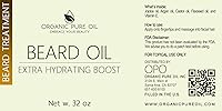 Organic Pure Oil Unscented Beard Oil 32oz — image 2