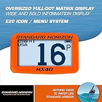 Standard Horizon HX40 VHF Marine Radio — image 3
