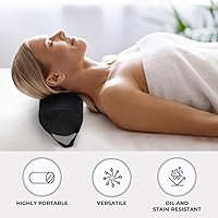 ForPro Full Round Bolster Pillow, Black, 6″ R x 26″ L — image 5