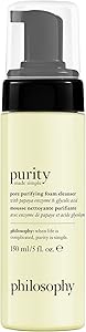 philosophy purity made simple pore purifying foaming facial cleanser 5 fl oz Review