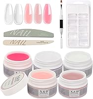 X&D Poly Gel Nail Kit 5 Colors — image 1