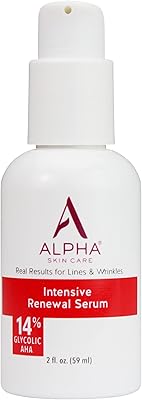Alpha Skin Care Renewal Serum 14% Glycolic AHA, 2 Oz
